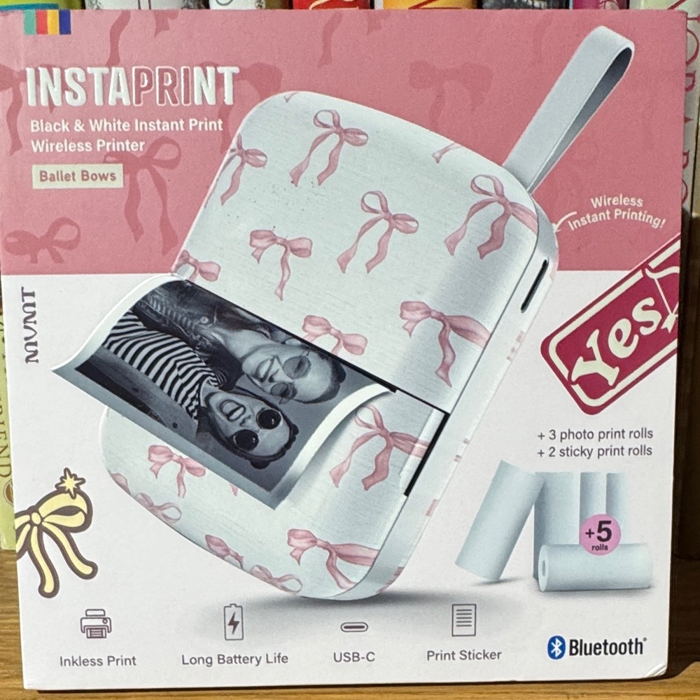 InstaPrint Wireless Printer - Pink